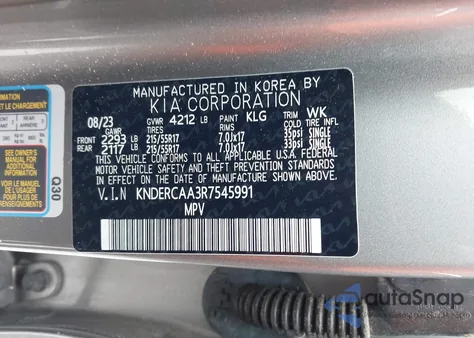 2024 Kia Seltos Ex from USA, damaged, VIN KNDERCAA3R7545991